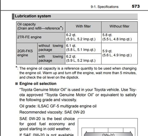 1999 toyota tacoma 2.7 oil capacity|Toyota Tacoma Engine Oil Type And Capacity (1995 – 2018)